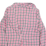 CARHARTT Womens Pink & Grey Check Shirt Long Sleeve Button Neck L
