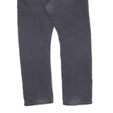 DICKIES Mens Cotton Black Regular Fit Straight Leg Trousers W38 L30 Workwear