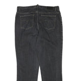 LAUREN RALPH LAUREN Womens Jeans Black Regular Straight Denim Medium W36 L30