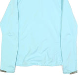 SALOMON Womens Blue Jacket M Polyester Blend Plain Zip Outdoor Sportswear