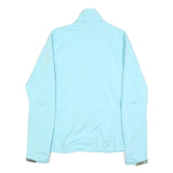 SALOMON Womens Blue Jacket M Polyester Blend Plain Zip Outdoor Sportswear