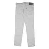 LEVI'S 511 Mens Jeans Grey Slim Skinny Denim W32 L30 Classic Zip Fastening