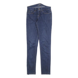 ESPRIT Womens Jeans Blue Slim Skinny Denim Medium W28 L32 Cotton Blend Zip