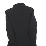 ZEBRA Womens Black Button Jacket XS Polyester Blend Double Breasted Long Sleeve