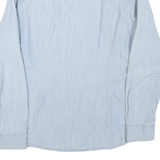 LEVI'S Mens Blue Button Down Shirt L Casual Cotton Blend Classic Fit