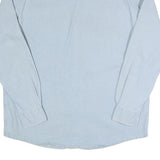 WRANGLER Mens Light Blue Cotton Blend Shirt L Long Sleeve Casual Denim Style