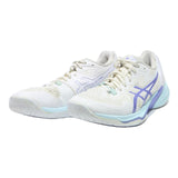 ASICS Sky Elite FF Mens Lace-Up Trainers White & Lilac Polyester UK 9.5 Sports