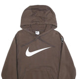 NIKE Mens Brown Hoodie XS Cotton Blend Pullover Hooded Sweatshirt