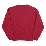 JERZEES Mens Red Prattville Lions Crew Neck M Football State Championship