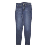 LEVI'S Womens Jeans Blue Slim Skinny Denim Medium W28 L30 Stretch Zip