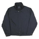 NAUTICA Mens Navy Blue Jacket M Polyester Blend Zip Plain Classic Casual