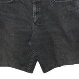 LEE Mens Black Denim Shorts XL W38 Classic Fit Cotton Blend Casual Summer
