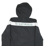 ADIDAS Mens Black & White Westfield Cross Country Track Jacket XS Polyester