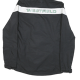 ADIDAS Mens Black & White Westfield Cross Country Track Jacket XS Polyester