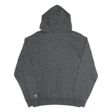 CHAMPION Mens Grey Hoodie M Cotton Blend Pullover Drawstring Hooded Sweatshirt
