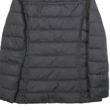 TOMMY HILFIGER Womens Black Quilted Jacket XS Polyester Zip Puffer Coat Winter