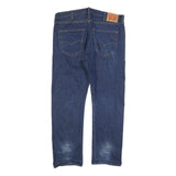 LEVI'S 501 Mens Jeans Blue Regular Straight Denim Medium W40 L32 Classic Fit