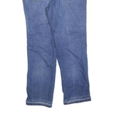 LEE Womens Regular Fit Straight Leg Denim Medium Wash Cotton Blend Jeans W34 L28