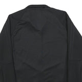 ADIDAS Mens Black Track Jacket M Polyester Zip Athletic Sportswear Activewear