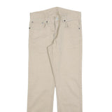 LEVI'S Boys Cotton Blend Beige Slim Tapered Trousers W29 L29 Casual Everyday