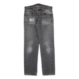 LEVI'S 501XX Mens Jeans Black Regular Straight Denim Medium W34 L32 Classic Fit