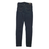 LEVI'S Womens Slim Blue Jeans Denim W27 L31 Zip Classic Fit Stretch