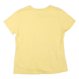 NIKE Womens Yellow T-Shirt M Short Sleeve Crew Neck Cotton Blend Casual