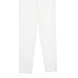 LEVI'S 512 TAPERED Womens Jeans White Slim Tapered Denim W22 L32 Classic Zip