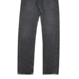 GUESS Womens Regular Fit Straight Leg Denim Dark Wash Jeans W28 L33 Zip Closure