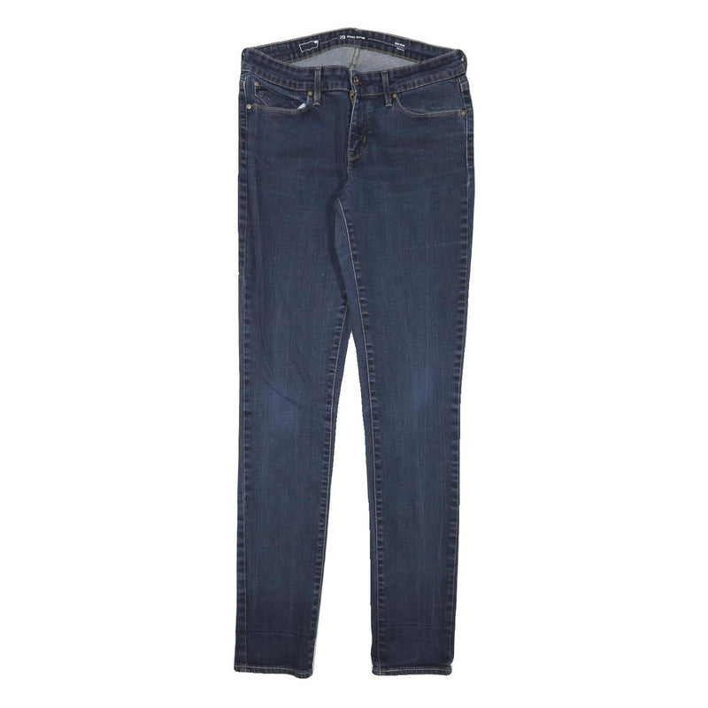 LEVI'S Womens Jeans Blue Slim Skinny Denim Medium W28 L31 Classic Zip Closure