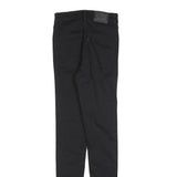 LEVI'S Womens Slim Fit Skinny Black Denim Cotton Blend Jeans W25 L32 Stylish Zip