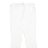 TOMMY HILFIGER Womens Slim White Denim Jeans W30 L29 Classic Zip Pocket