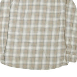 WRANGLER Mens Beige & Cream Checked Shirt L Long Sleeve Casual Classic