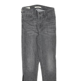 LEVI'S Womens Jeans Grey Slim Skinny Denim Light W22 L27 Stylish Contrast