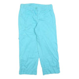 JONES NEW YORK Womens Shorts Blue Casual Regular M W30 Cotton Blend Comfortable