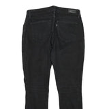 LEVI'S Womens Black Slim Slim Skinny Denim Medium W30 L28 Stretch Jeans