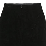 CLINE - KOLAREK Womens Black Mini Polyester Blend Straight Skirt Size S Elegant