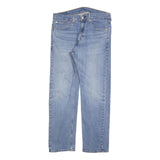 LEVI'S 505 Womens Jeans Blue Regular Straight Denim Medium W33 L30 Classic Style