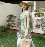 Anyyou 100% Mulberry Silk Mint Green Scarf Women Luxury Long Shawl – Beach Wear, Swimwear Cover Up, Pashmina Foulard Fashion Accessory