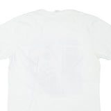 GILDAN Mens White ASAP Rocky Graphic T-Shirt M Short Sleeve Crew Neck