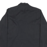 DICKIES Mens Black Worker Shirt M Cotton Blend Button-Down Long Sleeve Relaxed