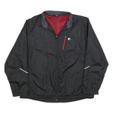 STARTER Mens Black Polyester Zip Jacket XL Lightweight Sports Casual