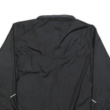 STARTER Mens Black Polyester Zip Jacket XL Lightweight Sports Casual