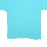 CHAMPION Mens Blue Jersey T-Shirt L Short Sleeve Crew Neck Classic