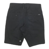 VOLCOM Mens Black Casual Shorts M W26 Cotton Blend Classic Fit Stylish