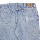 LEE Mens Denim Blue Shorts L W36 Classic Cotton Blend Casual