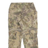 LANCER TACTICAL Mens Cotton Blend Regular Fit Cargo Camouflage Trousers W30 L32
