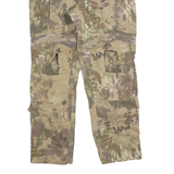 LANCER TACTICAL Mens Cotton Blend Regular Fit Cargo Camouflage Trousers W30 L32