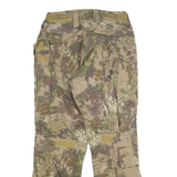 LANCER TACTICAL Mens Cotton Blend Regular Fit Cargo Camouflage Trousers W30 L32