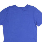 NIKE Mens Blue Sycamore Nation Graphic T-Shirt L Short Sleeve Crew Neck